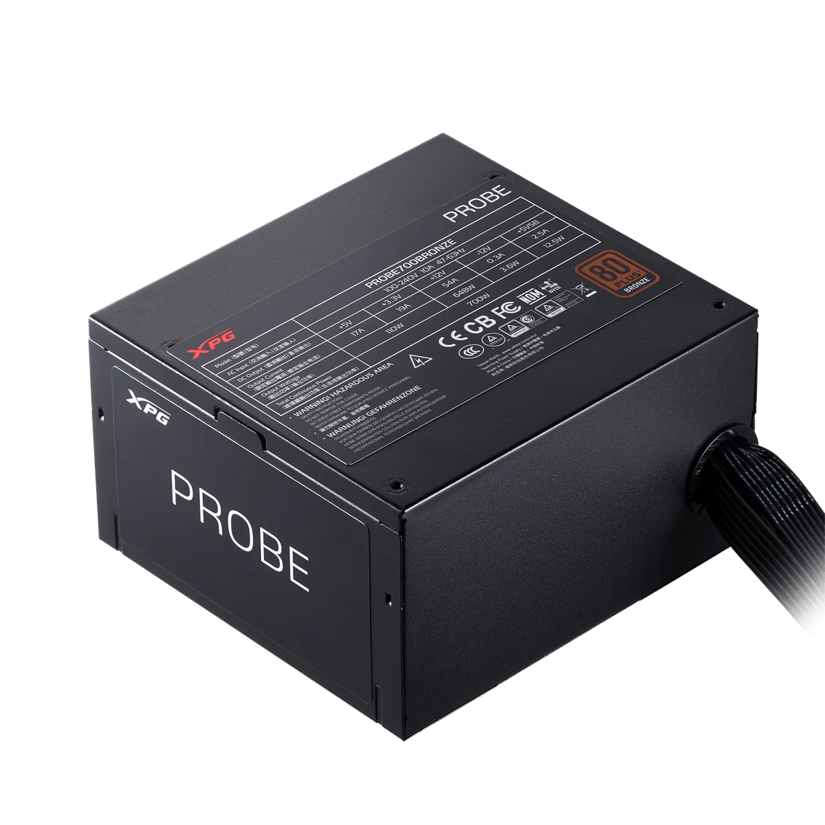Adata XPG ProBE 700 BRONZE 700W Power Supply - Image 3