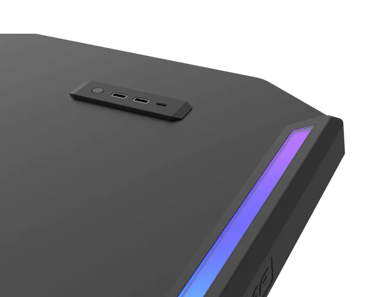 Cougar E-Deimus 120 RGB Electric Height Adjustable Gaming Desk USB-C Docking - Image 5