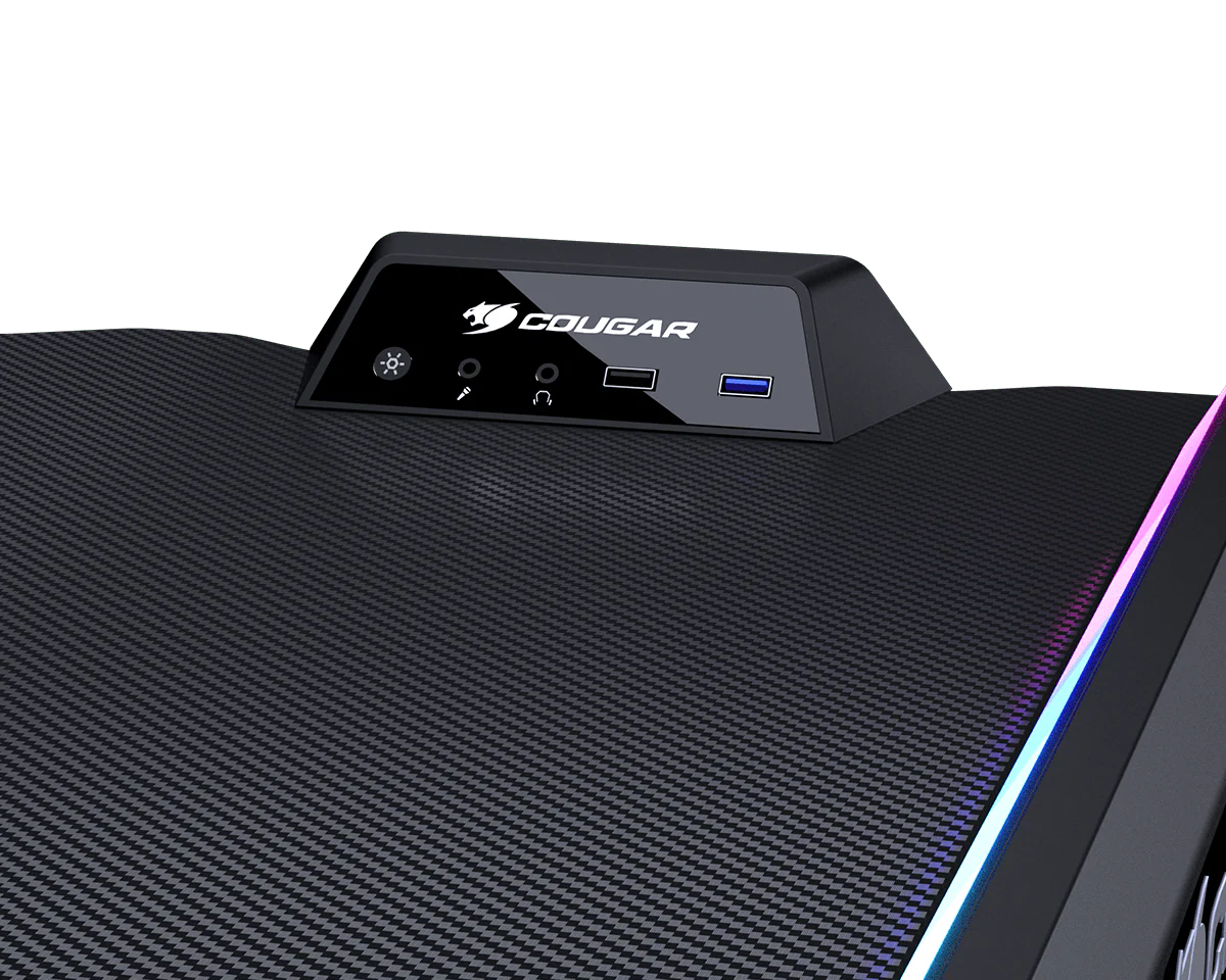 Cougar Mars 120 Dual ARGB Gaming Desk with Dock - Image 5