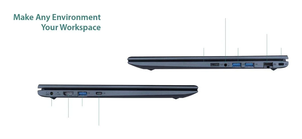 Dynabook Satellite Pro C40-K 14in Core 3 100U 8GB 256GB W11P Laptop - Image 4