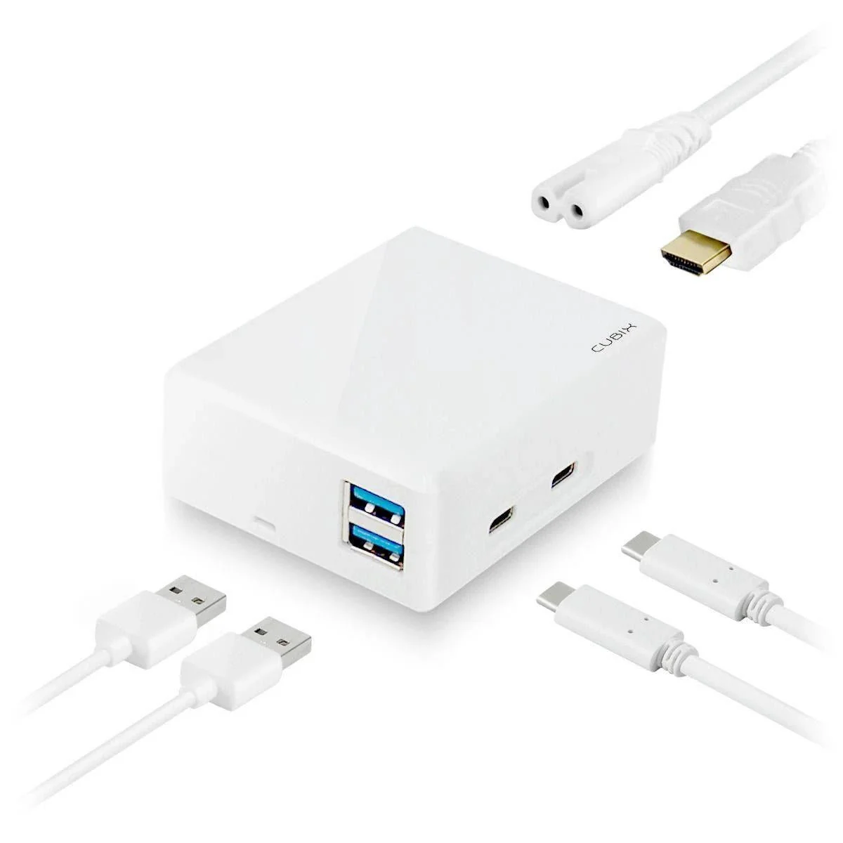 MBeat Cubix Portable USB-C Docking Station With Built-in Power - Image 3