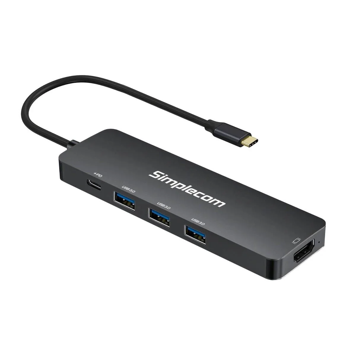 Simplecom CH545 USB-C 5-in-1 Multiport Adaptor Docking Station - Image 3